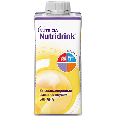 Купить Нутридринк 200 мл напиток для энтерального питания банан