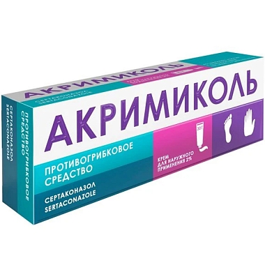 Купить Акримиколь 2 % 30 г крем для наружного применения