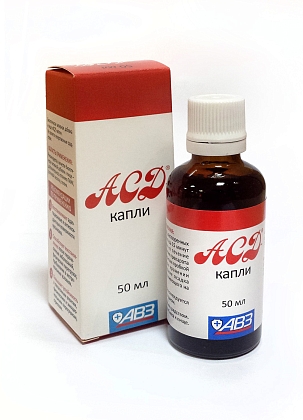 Купить АСД 50 мл капли
