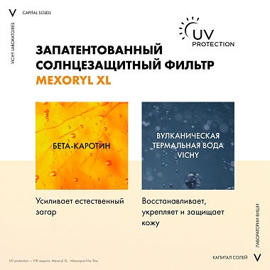 Купить Vichy Capital Soleil SPF 30 200 мл спрей-активатор загара двухфазный солнцезащитный