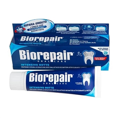 Купить Biorepair Intensive Night Repair 75 мл паста забная ночное восстановление