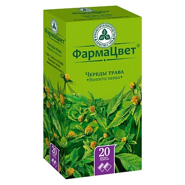 Купить Череда трава 1,5 г 20 шт фильтр-пакеты