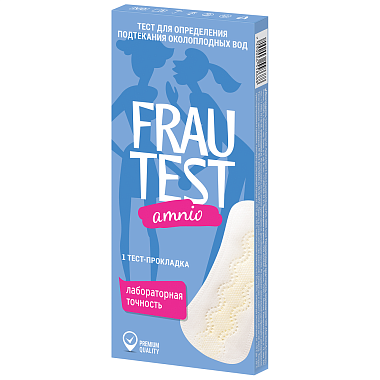 Купить Frautest Amnio 1 шт тест на определение подтекания околоплодных вод