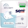 Купить Seni Soft пеленки 5 шт 60 см х 60 см