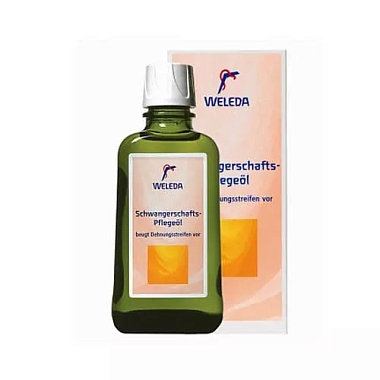 Купить Weleda 100 мл масло для профилактики растяжек