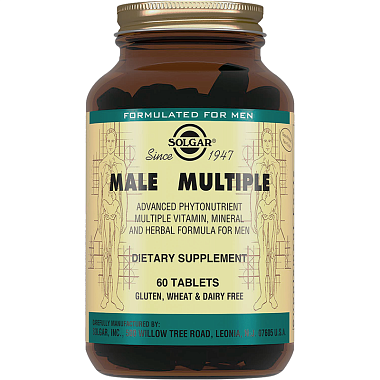 Купить Solgar Мультивитаминный и минеральный комплекс для мужчин 60 шт таблетки