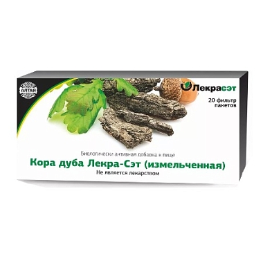 Купить Дуба кора 1,5 г 20 шт фильтр-пакеты