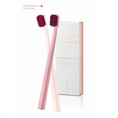 Купить Swiss Smile Nuance Nude набор зубных щеток ультрамягких