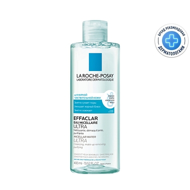 Купить La Roche-Posay Effaclar Ultra 400 мл мицеллярная вода для жирной и проблемной кожи
