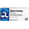 Купить Диаглинид 1 мг 30 шт таблетки