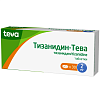 Купить Тизанидин-Тева 2 мг 30 шт таблетки