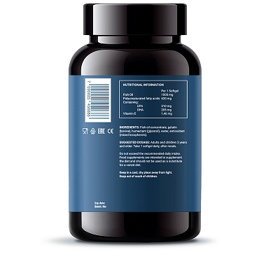 Купить NFO Омега-3 Форте 1000 мг 120 шт капсулы