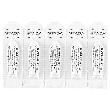 Купить Цефекон Д 100 мг 10 шт суппозитории ректальные