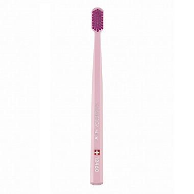 Купить Curaprox Velvet зубная щетка 0,08 мм артикул CS 12460 мегасофт розовая