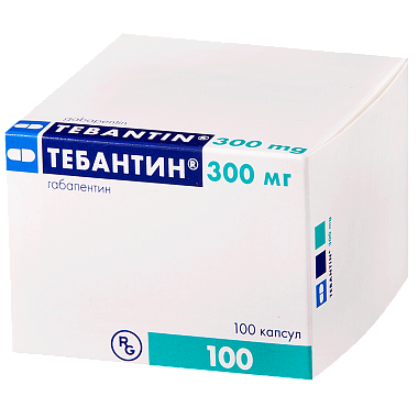 Купить Тебантин 300 мг 100 шт капсулы