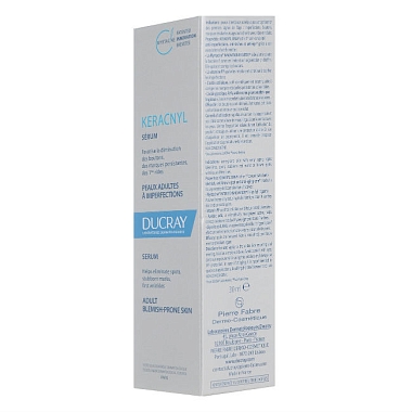 Купить Ducray Keracnyl 30 мл сыворотка для проблемной кожи разглаживающая