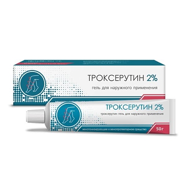 Купить Троксерутин-Ветпром 2 % 50 г гель для наружного применения