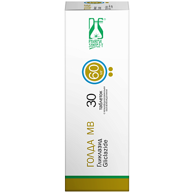 Купить Голда МВ 60 мг 30 шт таблетки с модифицированным высвобождением