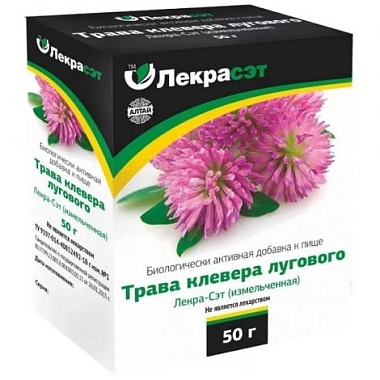 Купить Клевера лугового трава 50 г