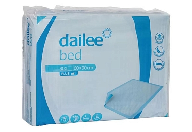 Купить Dailee 60 см X 90 см 30 шт пеленки впитывающие одноразовые