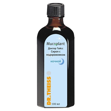 Купить Доктор Тайсс 100 мл сироп ночной подорожник