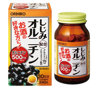 Купить Orihiro Экстракт Шидзими с Орнитином  240 шт таблетки