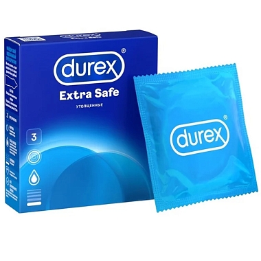 Купить Durex Extra Safe 3 шт презервативы утолщенные