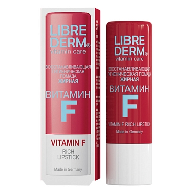 Купить Помада Либридерм Витамин Ф жирная 4г