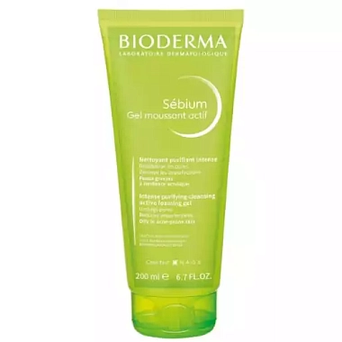 Купить Bioderma Sebium Activ 200 мл гель интенсивного действия очищающий