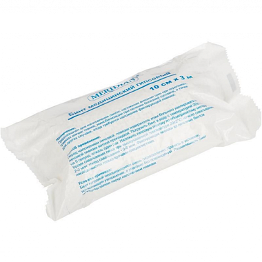 Купить Meridian 10 см х 300 см бинт гипсовый