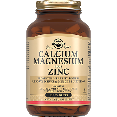 Купить Solgar Кальций-Магний-Цинк 100 шт таблетки