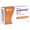 Купить Ламитор 25 мг 30 шт таблетки