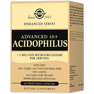 Купить Solgar Ацидофилус 40+ 60 шт капсулы