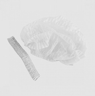 Купить Шапочка Шарлотта медицинская одноразовая белая 1 шт
