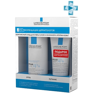 Купить La Roche-Posay Lipikar Syndet AP+   крем-гель для лица и тела 100мл