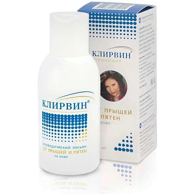 Купить Клирвин 100 мл лосьон для кожи от прыщей и пятен