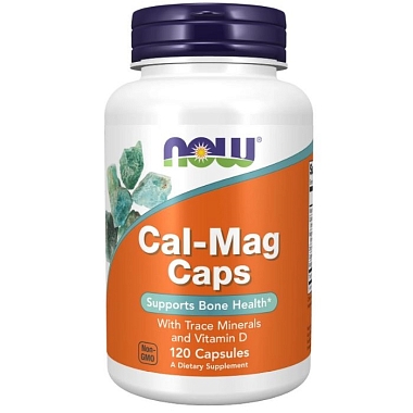 Купить Now Foods Cal-Mag Caps Кальций-Магний 120 шт капсулы