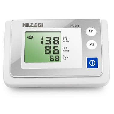 Купить Nissei DS-500 тонометр автоматический с адаптером и манжетой 22-32 см