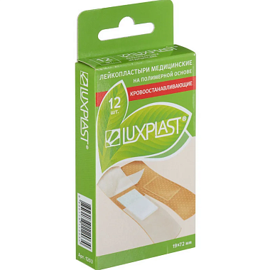 Купить Пластырь Luxplast 19ммX72мм №12 кровоостанавл