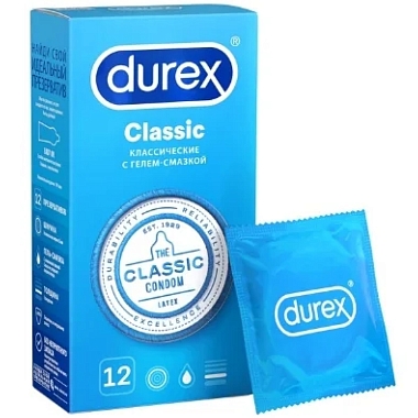 Купить Durex Classic 12 шт презервативы классические