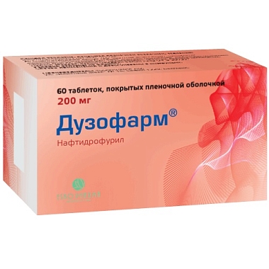 Купить Дузофарм 200 мг 60 шт таблетки покрытые пленочной оболочкой