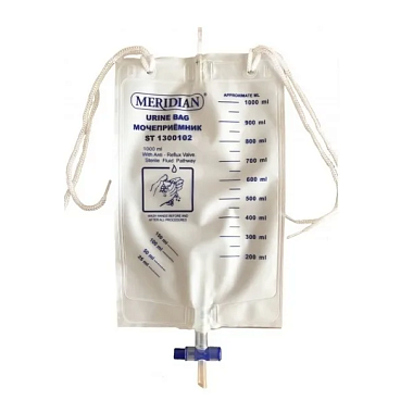 Купить Meridian 1000 мл мочеприемник стандартный
