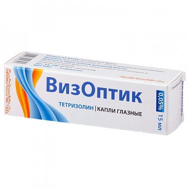 Купить ВизОптик 0,05 % 15 мл капли глазные