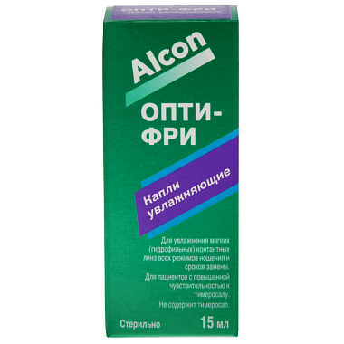 Купить Опти-Фри 15 мл капли глазные увлажняющие флакон