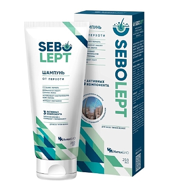 Купить Себолепт 250 мл шампунь от перхоти