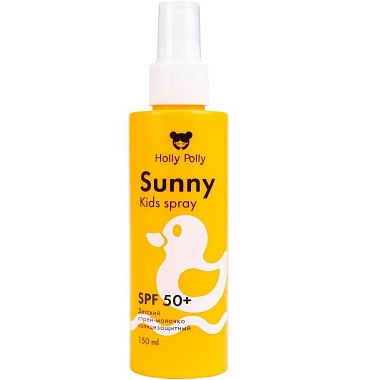 Купить Holly Polly Sunny SPF 50+ 150 мл спрей-молочко солнцезащитный детский 3+