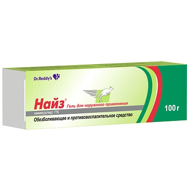 Купить Найз 1 % 100 г гель для наружного применения