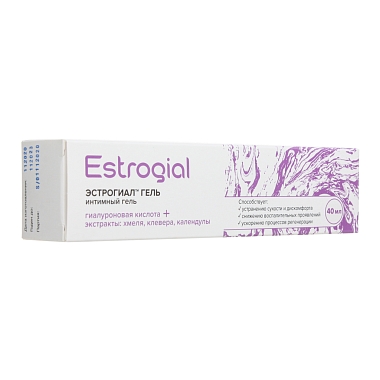 Купить Эстрогиал гель 40 мл гель для интимной гигиены увлажняющий туба