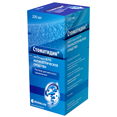 Купить Стоматидин 1 % 200 мл раствор стоматологический