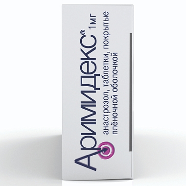 Купить Аримидекс 1 мг 28 шт таблетки покрытые пленочной оболочкой